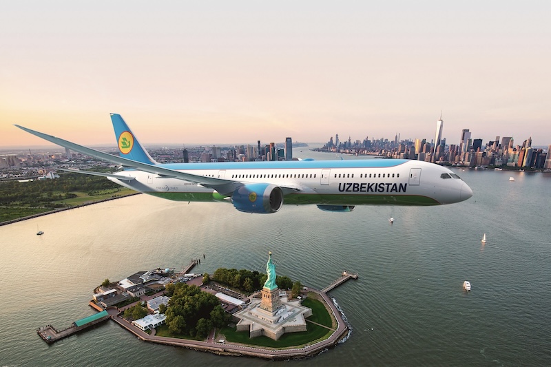 Uzbekistan Airways fecha novo pedido de Boeing 787 8 Uzbekistan Airways fecha novo pedido de Boeing 787
