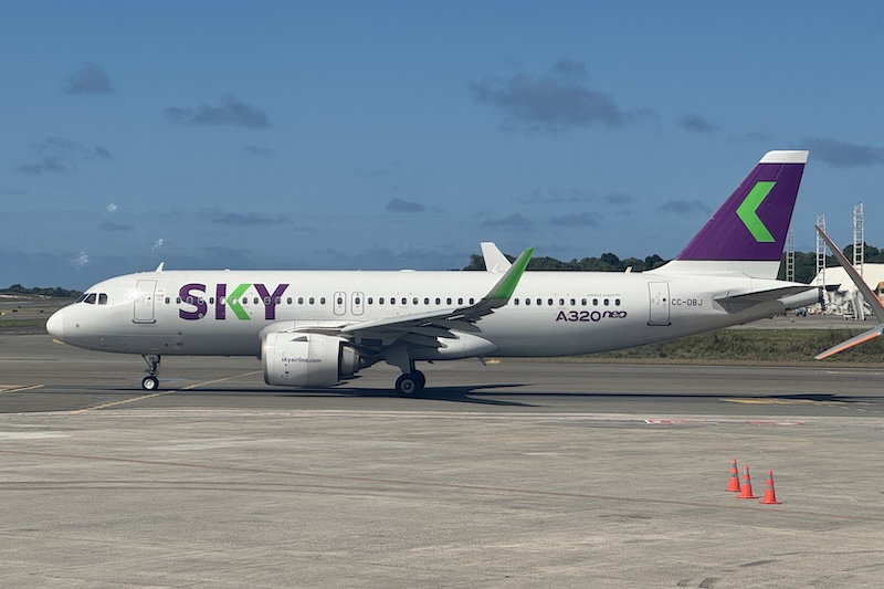 A ocupação da SKY Airline nos voos de Salvador 7 A ocupação da SKY Airline nos voos de Salvador