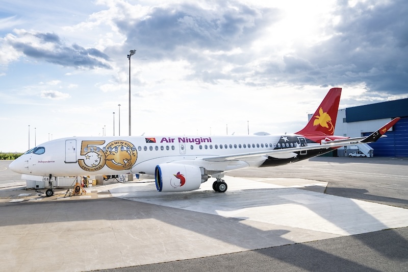 Air Niugini escala o A220 para mais uma rota internacional 9 Air Niugini escala o A220 para mais uma rota internacional