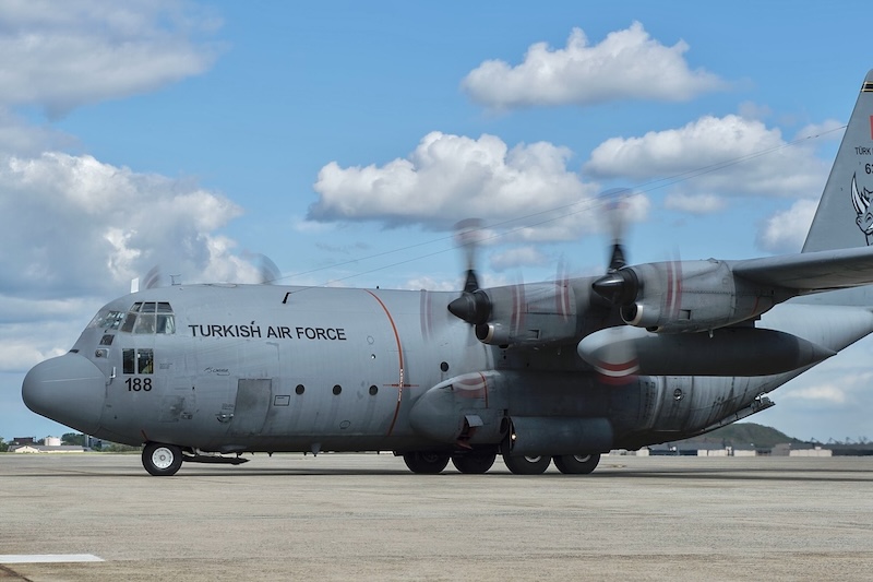 C-130 turco se parte no ar e cai na Geórgia 10 C-130 turco se parte no ar e cai na Geórgia
