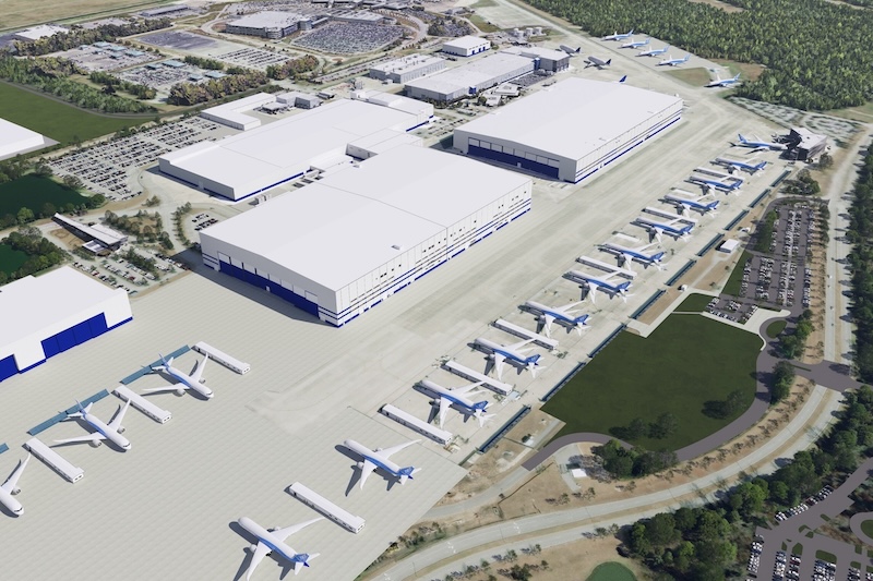 Boeing inicia obras de expansão de sua unidade de produção do 787 na Carolina do Sul 5 Boeing inicia obras de expansão de sua unidade de produção do 787 na Carolina do Sul
