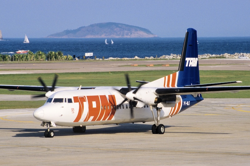 Saiba por onde estão os Fokker 50 que voaram na TAM