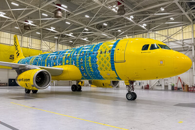 Spirit unveils special livery for the Holiday Season 5 Spirit unveils special livery for the Holiday Season