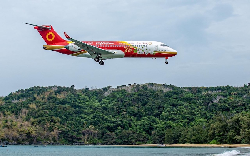 VietJet anuncia encomenda do jato chinês C909 7 VietJet anuncia encomenda do jato chinês C909
