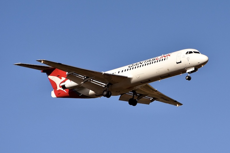 QantasLink doa Fokker 100 ao HARS Aviation Museum 9 QantasLink doa Fokker 100 ao HARS Aviation Museum