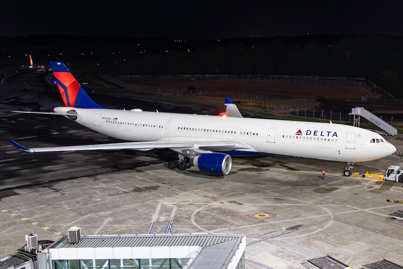 Delta envia outro A330-300 para Manaus para resgatar passageiros de voo alternado 7 Delta envia outro A330-300 para Manaus para resgatar passageiros de voo alternado