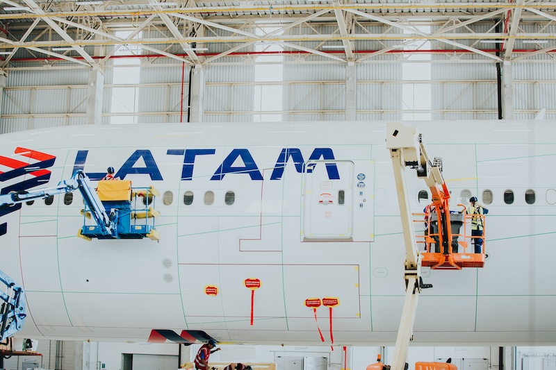LATAM amplia uso de AeroSHARK para toda sua frota Boeing 777 5 LATAM amplia uso de AeroSHARK para toda sua frota Boeing 777