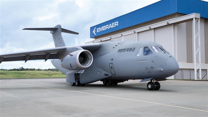 Embraer apresenta o primeiro C-390 da Força Aérea da República da Coreia 6 PR C 390 REPUBLIC OF KOREA