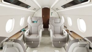 Embraer lança novas versões dos jatos Praetor 3 Praetor 500E Interior 2