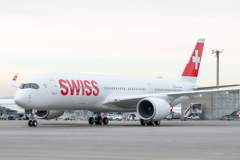 SWISS takes delivery of its second Airbus A350