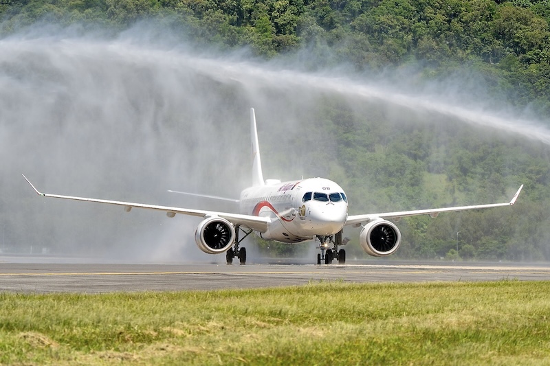 Air Niugini estreia o A220 em voos internacionais 3 Air Niugini estreia o A220 em voos internacionais