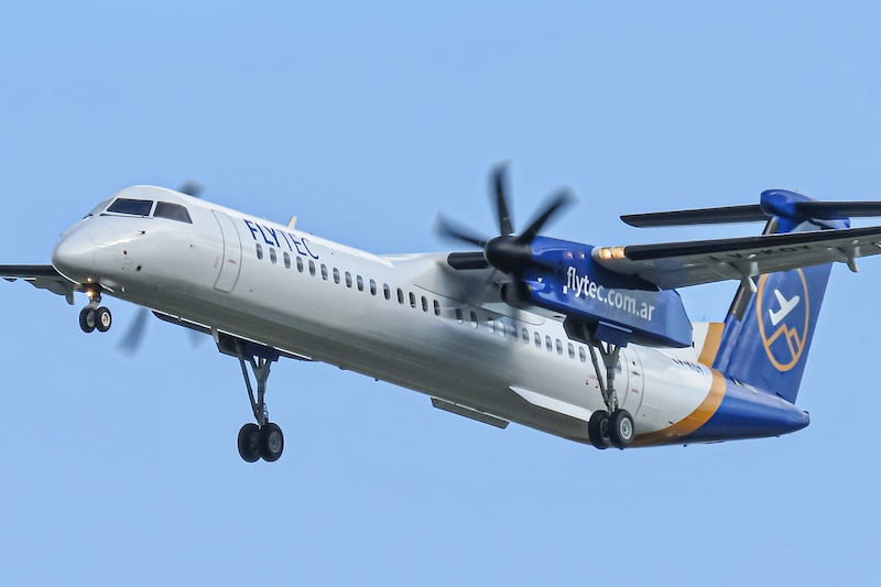 Argentina ganha o seu primeiro operador do Dash 8 Q400 9 Argentina ganha o seu primeiro operador do Dash 8 Q400