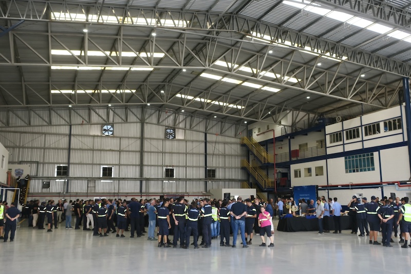 Hangar da Azul na Pampulha dobra capacidade para heavy check do E195-E2 2 Azul PLU 09Abril26 FotoPauloCunha 14