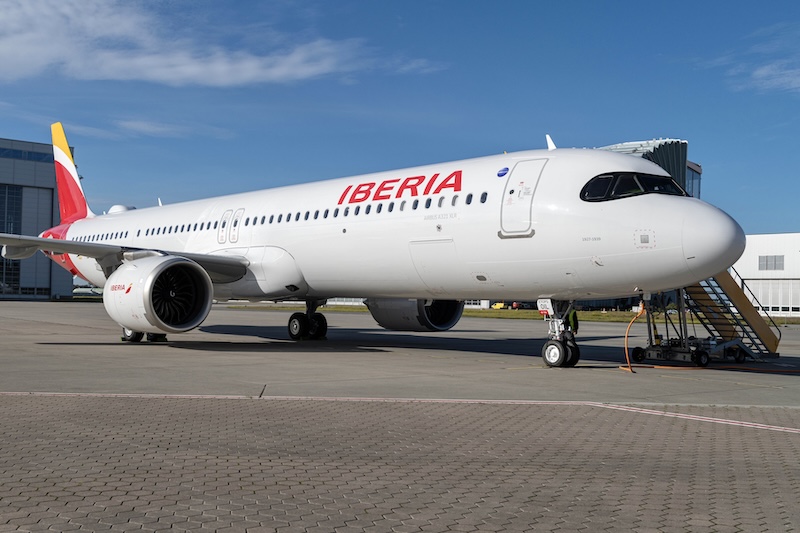 A ocupação da Iberia nos voos para o Brasil