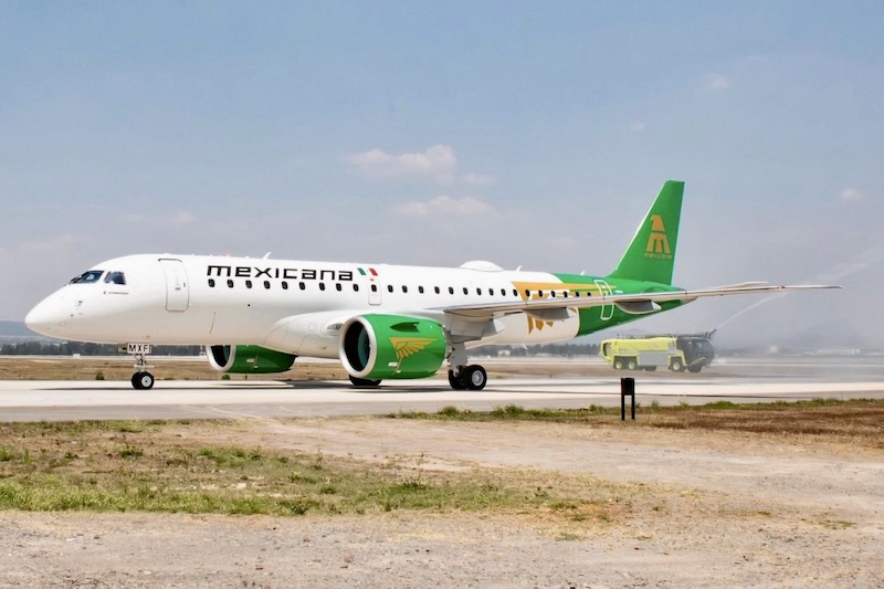 Mexicana de Aviación recebe seu primeiro E190-E2 4 Mexicana de Aviación recebe seu primeiro E190-E2
