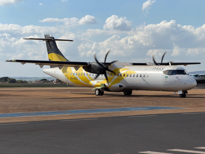 ATR 72, que era da Voepass, decola de Ribeirão após meses estacionado 6 ATR 72, que era da Voepass, decola de Ribeirão após meses estacionado