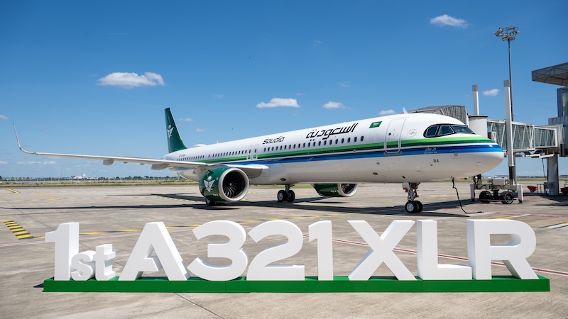 Saudia recebe seu primeiro Airbus A321XLR 9 Saudia becomes first Middle East operator of the A321XLR