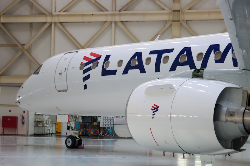 Veja quais serão os primeiros aeroportos onde os E2 da LATAM irão passar