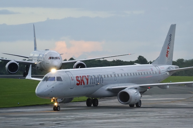 A frota atual da SKYhigh Dominicana - Julho de 2026